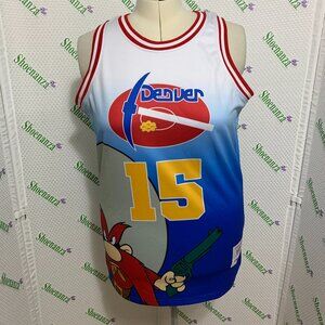 Headgear Classics Basketball Jersey Denver Nugget Yosemite Sam #15 Mens 4XL